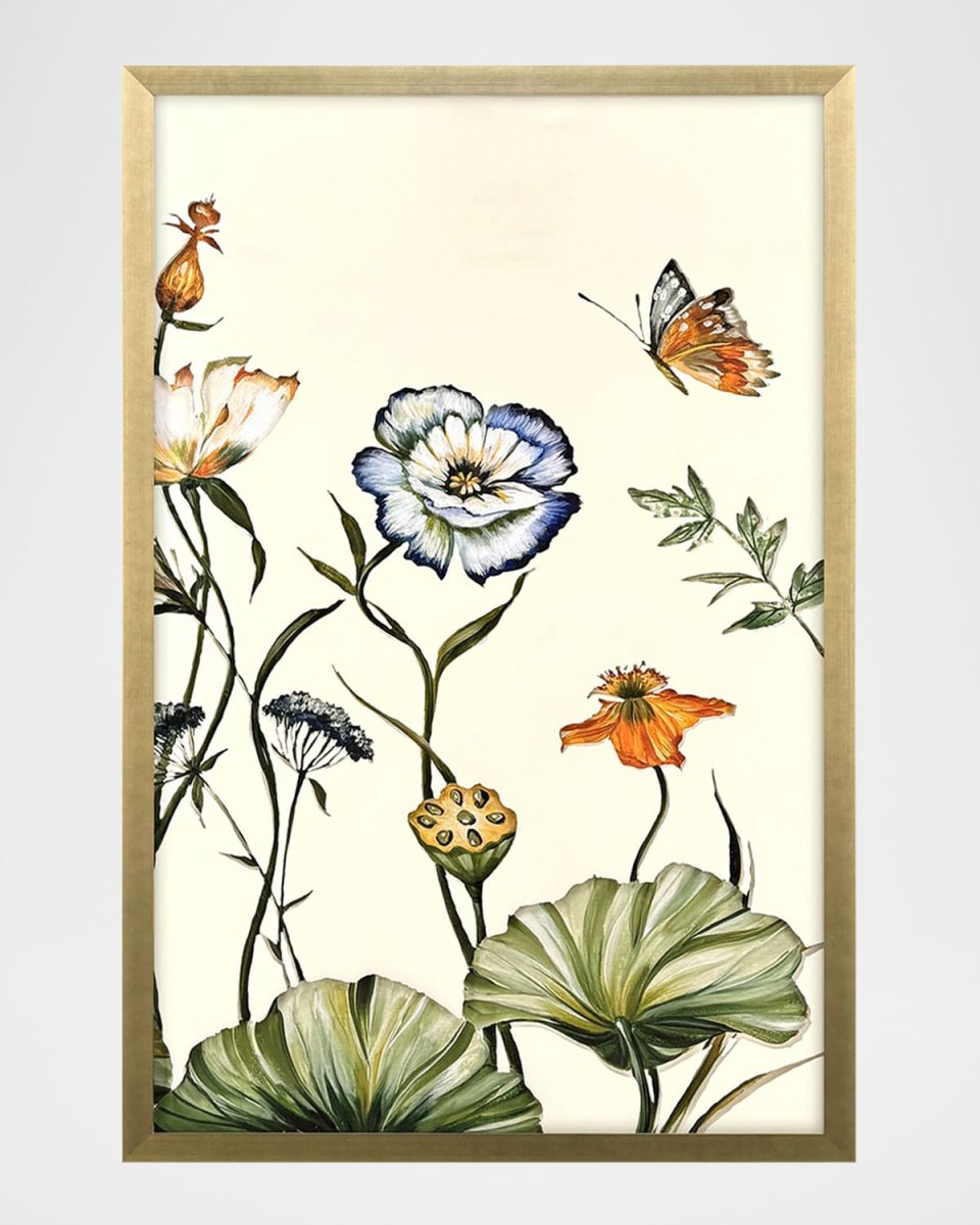 "Garden of Eden II" Mixed Media Art by Liz Jardine